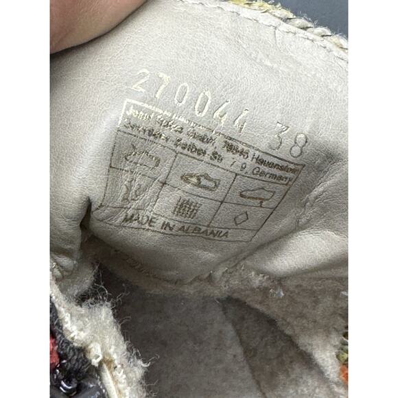 Josef Seibel Maren Women's 38 7.5-8 Bootie Leather Ankle Boot Red Warm Comfort - Picture 16 of 16